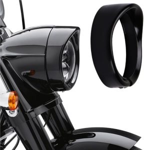 براکت حلقه چراغ جلو چراغ جلو موتور سیکلت Morsun 7inch Round For Harley FLD