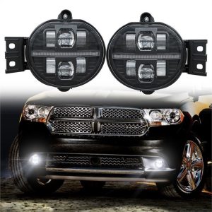 چراغ مه شکن LED ارتقاء Morsun برای لوازم جانبی Dodge Ram Durango 1500 2500 3500 LED چراغ عبور سپر